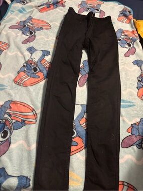 H&M Black Slim Stretch Pants - Divided